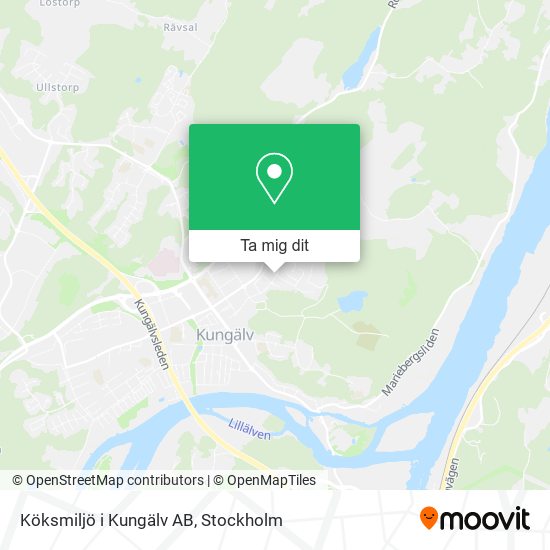 Köksmiljö i Kungälv AB karta