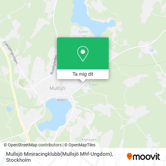 Mullsjö Miniracingklubb(Mullsjö Mhf-Ungdom) karta