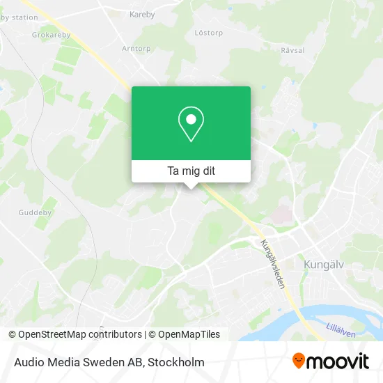 Audio Media Sweden AB karta