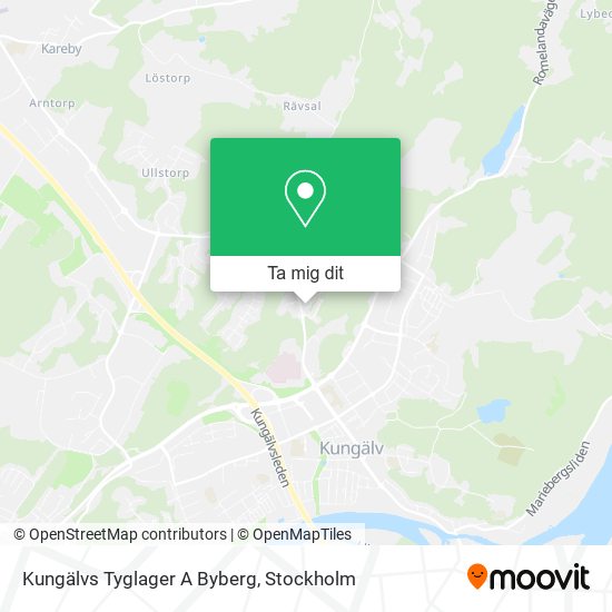 Kungälvs Tyglager A Byberg karta