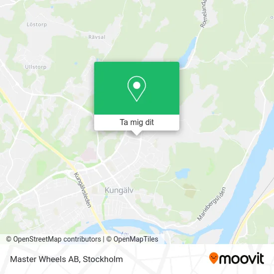 Master Wheels AB karta