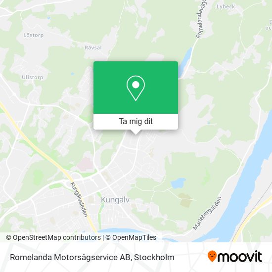 Romelanda Motorsågservice AB karta