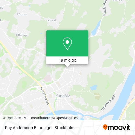 Roy Andersson Bilbolaget karta