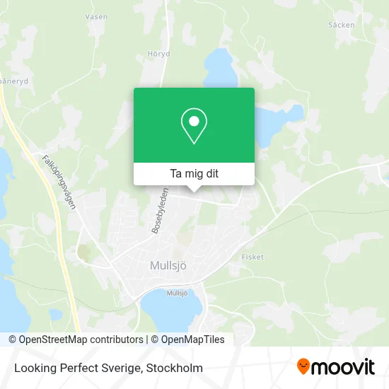 Looking Perfect Sverige karta