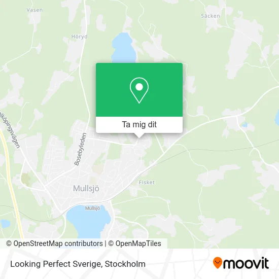 Looking Perfect Sverige karta