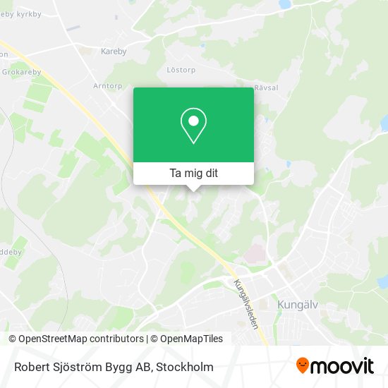Robert Sjöström Bygg AB karta