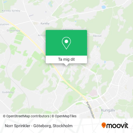 Norr Sprinkler - Göteborg karta