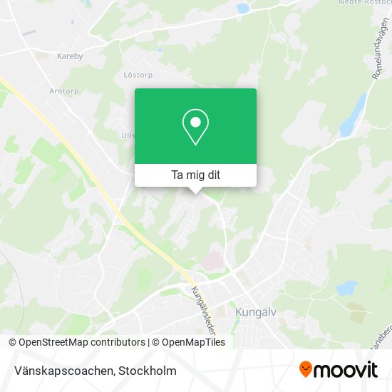 Vänskapscoachen karta