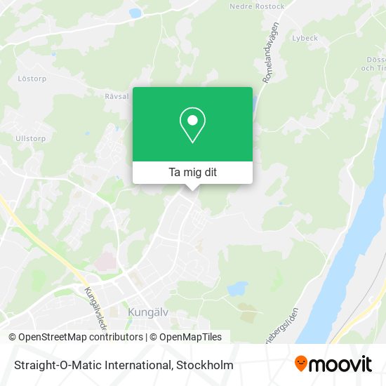 Straight-O-Matic International karta
