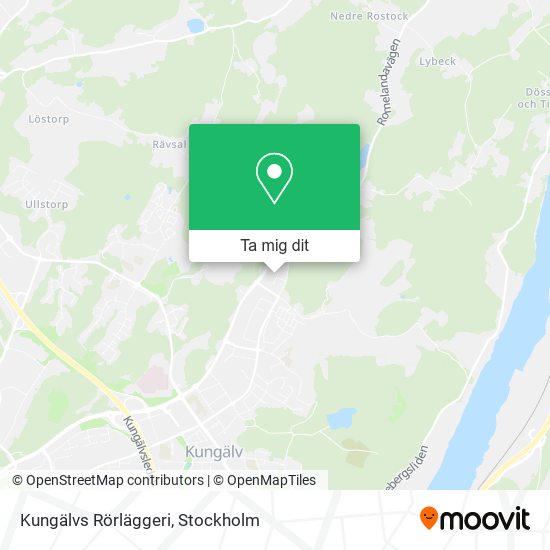 Kungälvs Rörläggeri karta