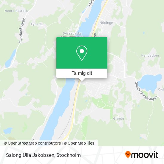 Salong Ulla Jakobsen karta