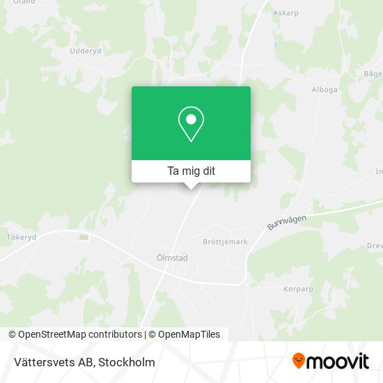 Vättersvets AB karta