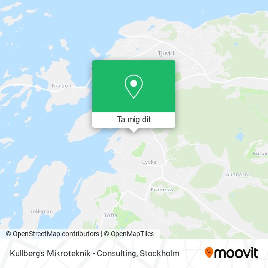 Kullbergs Mikroteknik - Consulting karta