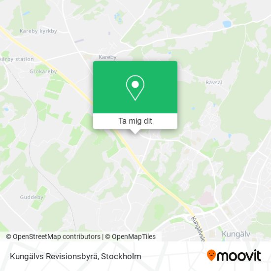 Kungälvs Revisionsbyrå karta
