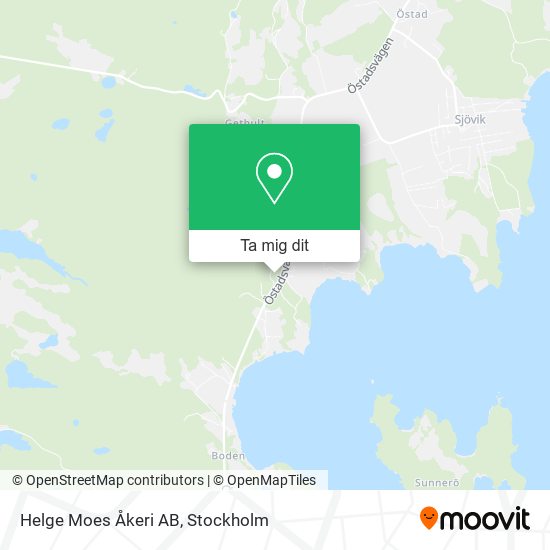 Helge Moes Åkeri AB karta