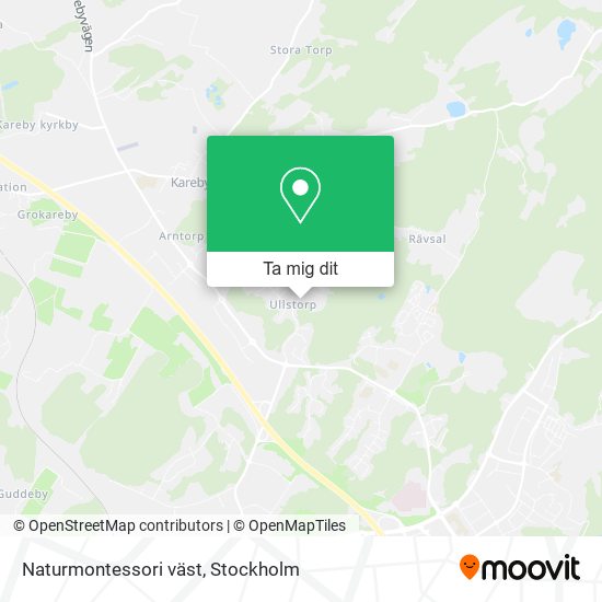 Naturmontessori väst karta