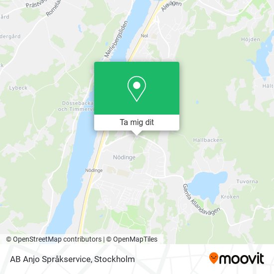 AB Anjo Språkservice karta