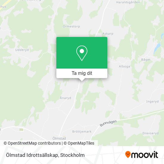 Ölmstad Idrottsällskap karta