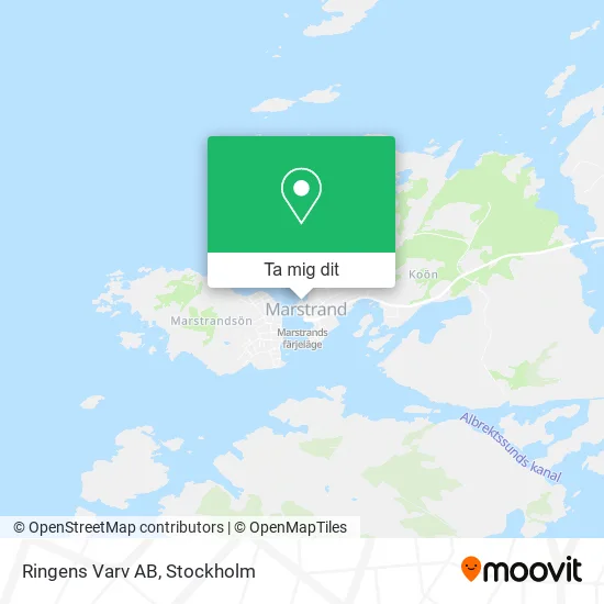 Ringens Varv AB karta