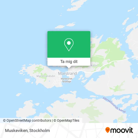 Muskeviken karta