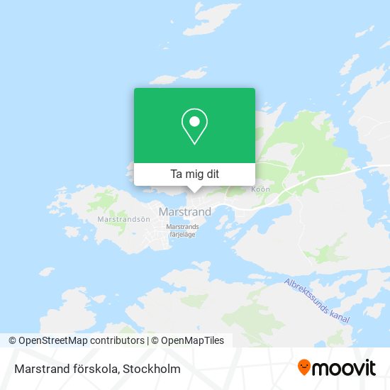 Marstrand förskola karta
