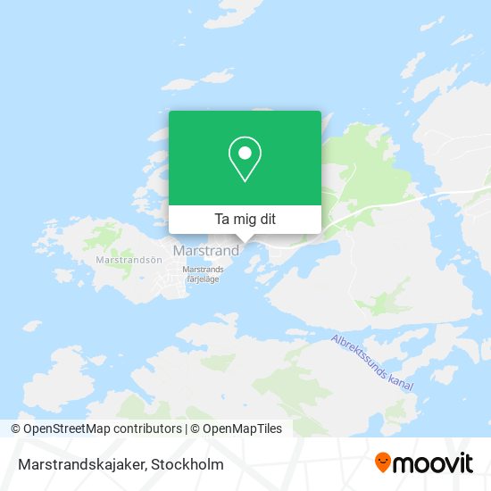 Marstrandskajaker karta