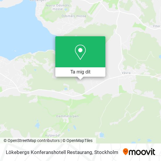 Lökebergs Konferanshotell Restaurang karta