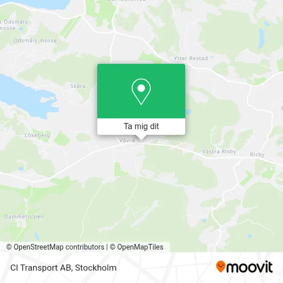 Cl Transport AB karta