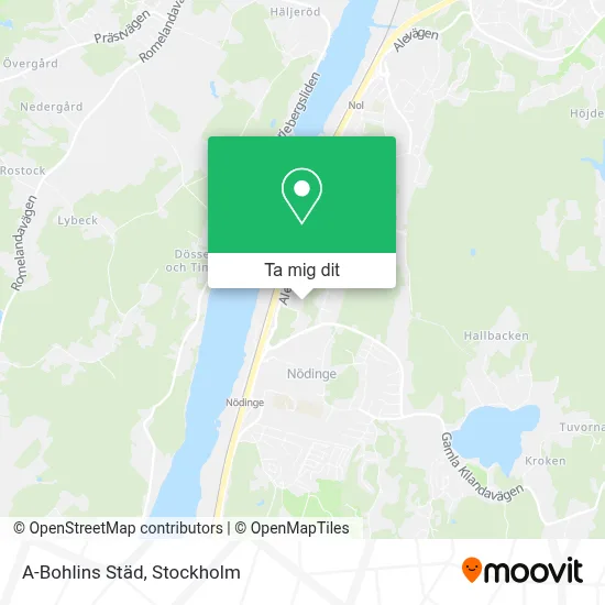 A-Bohlins Städ karta