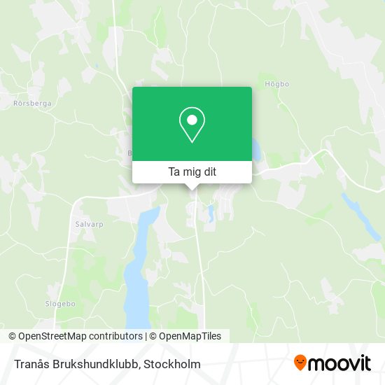 Tranås Brukshundklubb karta