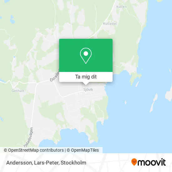 Andersson, Lars-Peter karta