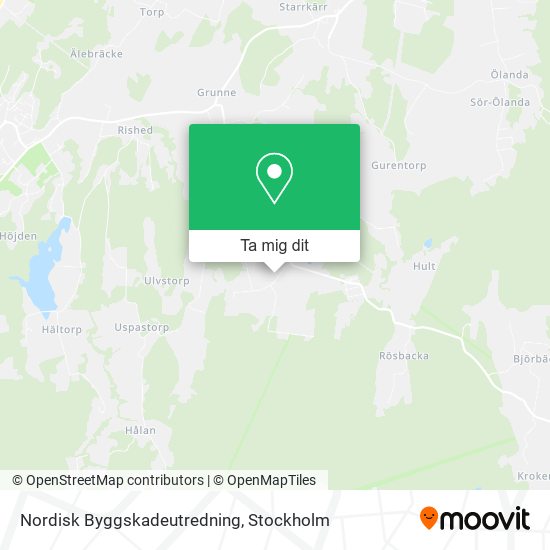 Nordisk Byggskadeutredning karta