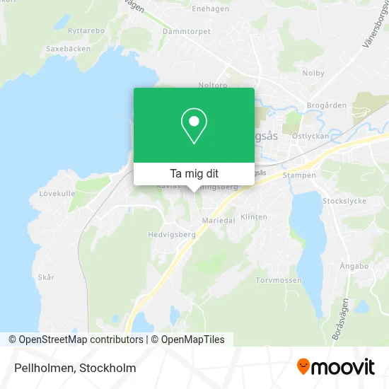 Pellholmen karta