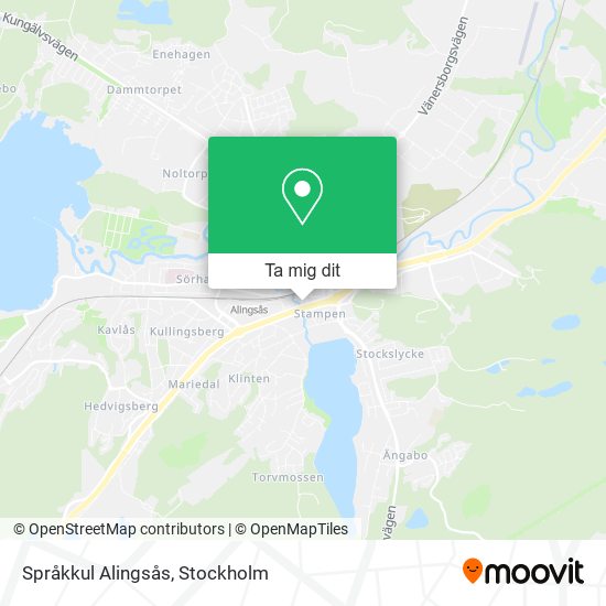 Språkkul Alingsås karta