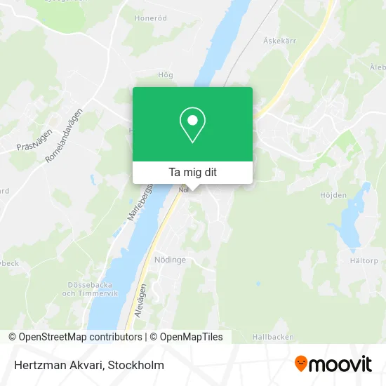 Hertzman Akvari karta