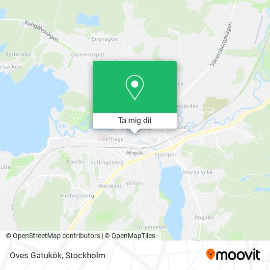 Oves Gatukök karta