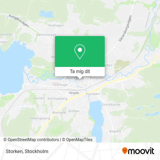 Storken karta