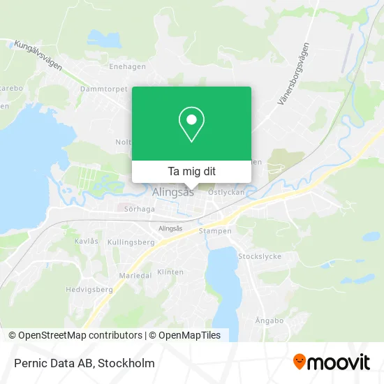 Pernic Data AB karta