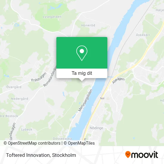 Toftered Innovation karta