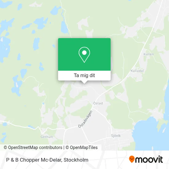 P & B Chopper Mc-Delar karta