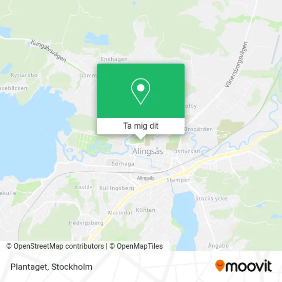 Plantaget karta