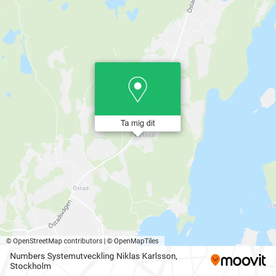 Numbers Systemutveckling Niklas Karlsson karta
