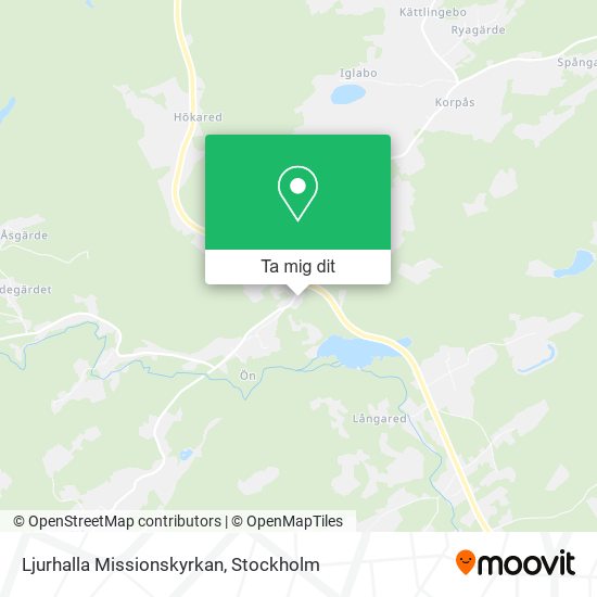 Ljurhalla Missionskyrkan karta