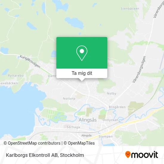 Karlborgs Elkontroll AB karta
