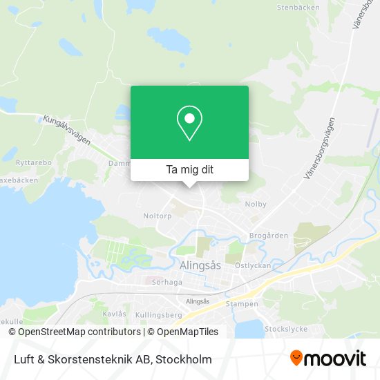 Luft & Skorstensteknik AB karta