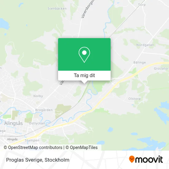 Proglas Sverige karta