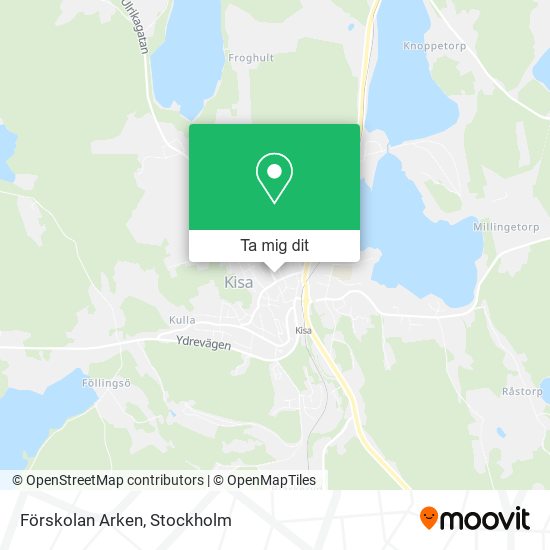 Förskolan Arken karta