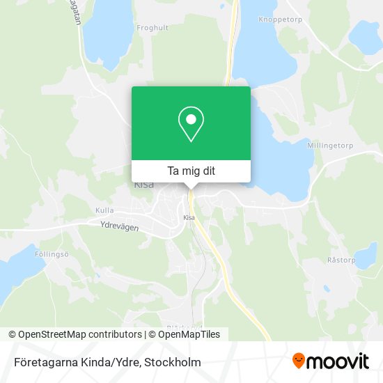 Företagarna Kinda/Ydre karta