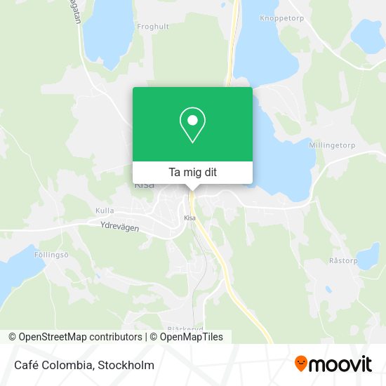 Café Colombia karta