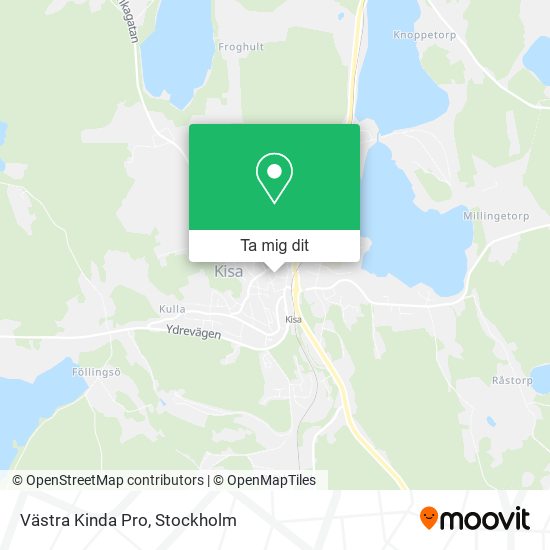 Västra Kinda Pro karta